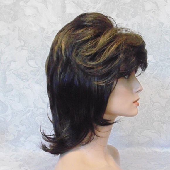 Medium Dark Brown Highlighted Shag main image 6